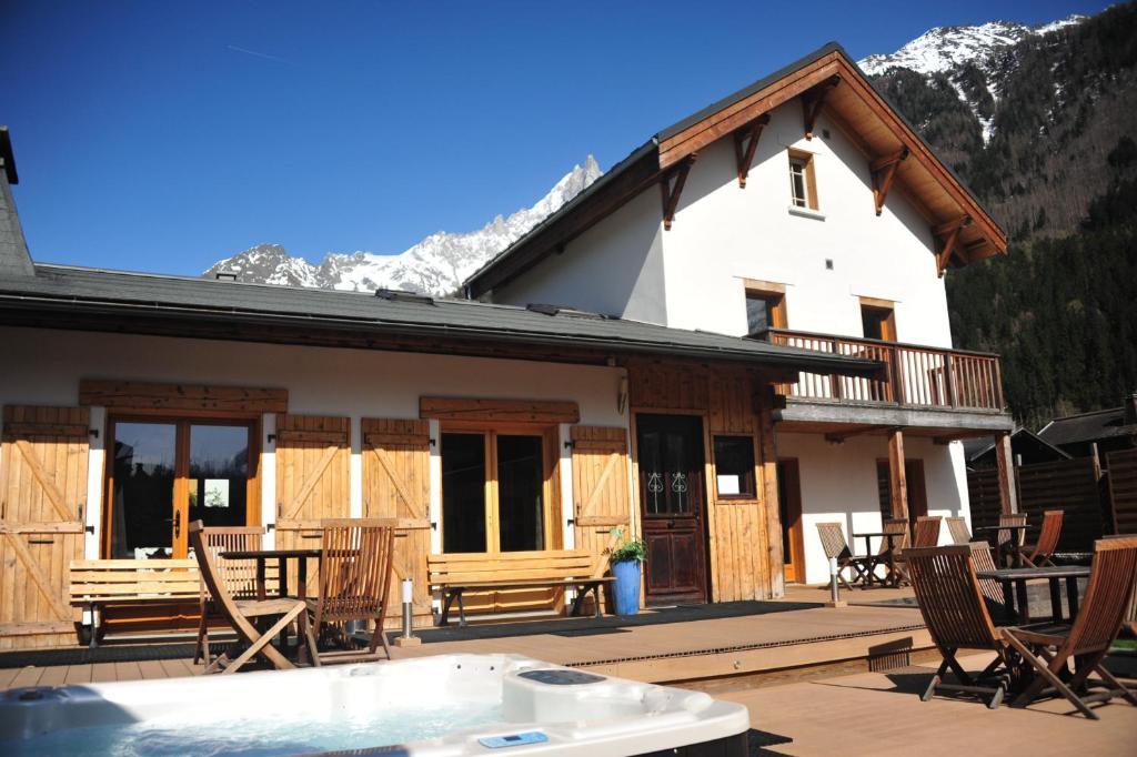 Mont Blanc Spa Chalet Bnb Шамоні Екстер'єр фото