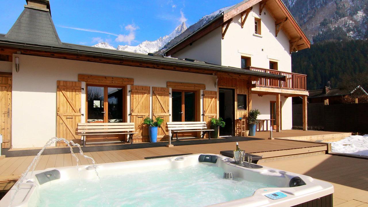 Mont Blanc Spa Chalet Bnb Шамоні Екстер'єр фото